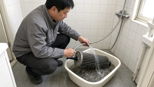 零件拆下清洗