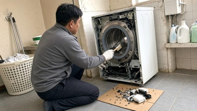 滾筒洗衣機拆洗