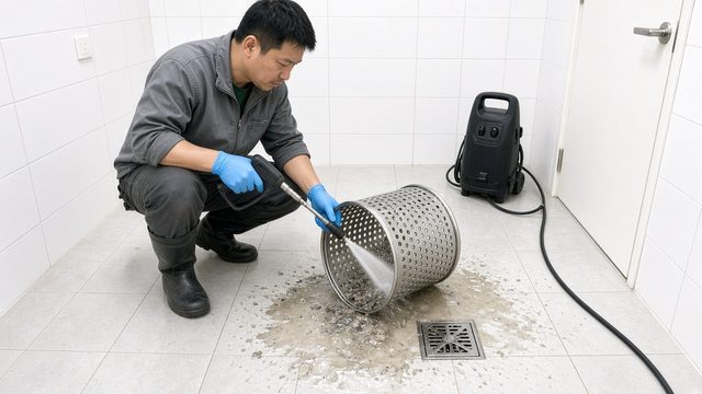 洗衣機內槽高壓沖洗